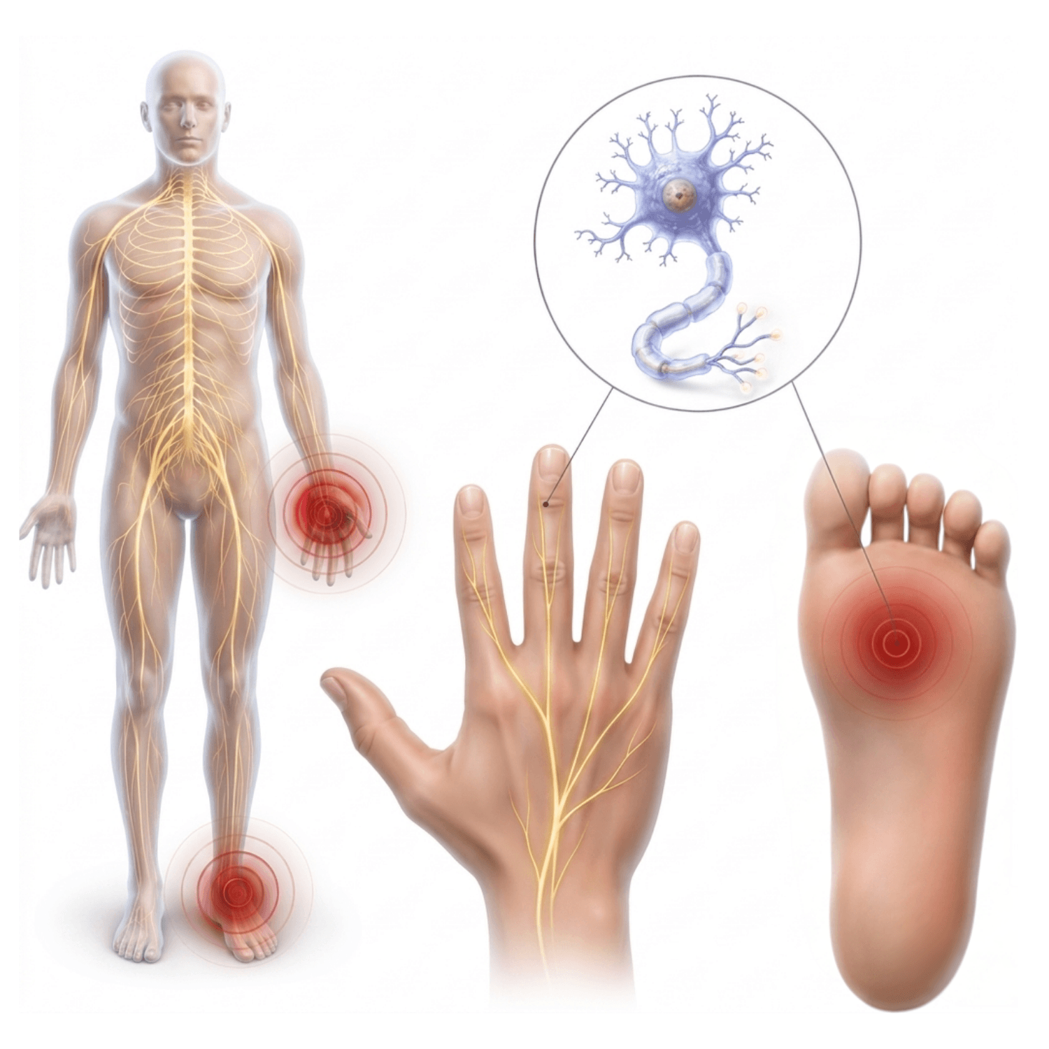 Zonele specifice ale creierului implicate în procesarea durerii neuropatice